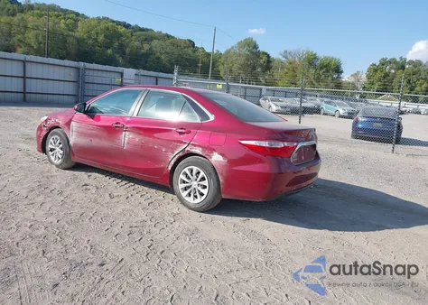 2015 Toyota Camry Le из США, поврежденный, VIN 4T1BF1FKXFU935027
